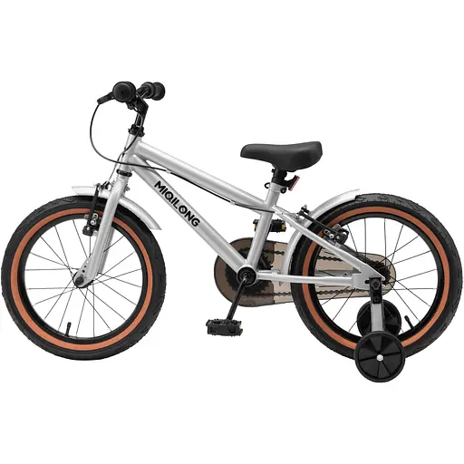 Детский велосипед Miqilong ST 16" серебряный (RBB-ST16-SILVER) - фото 3