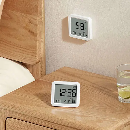 Датчик температури та вологості (термогігрометр) MiJia Smart Monitor 3 (MJWSD05MMC) - фото 5