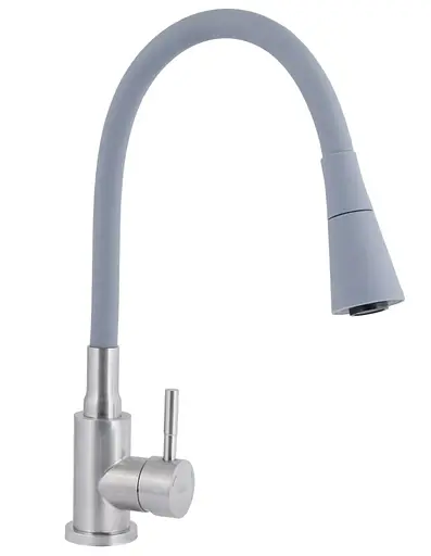 Змішувач для кухні Lidz Aria 015F31 з гнучким виливом LDARI015F31GNK31871 - фото 1