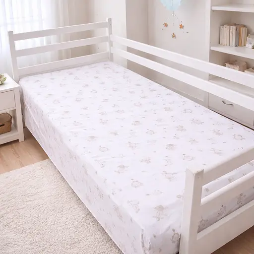 Простирадло MirSon бязь Kids Time Little Meadow 180x220 см (2200012578254) - фото 1