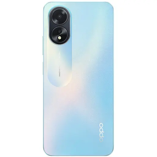 Смартфон Oppo A18 4/128Gb Glowing Blue (CPH2591) Global Version - фото 2
