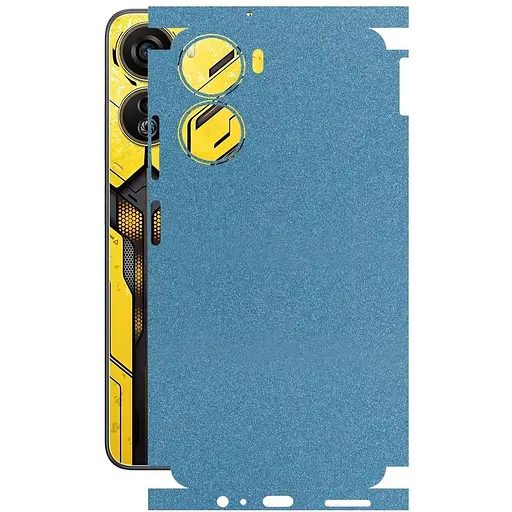 Захисна плівка StatusSKIN для ZTE Nubia Neo 5G Корпус Вініл Блакитна глянець - фото 1