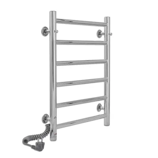 Електрична рушникосушарка Laris Альфа П6 400x600 Е ліва 73207455, Хром, Ліве, Механічний - фото 1