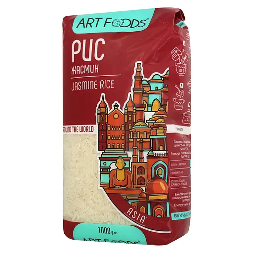 Рис Art Foods Asia Жасмин, 1 кг ( 859721) - фото 6