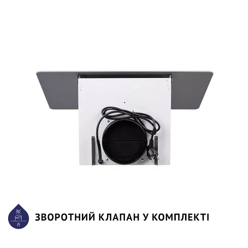 Вытяжка декоративная наклонная Минола HVS 6224 WH 700 LED - фото 8