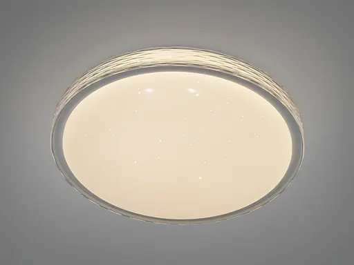 LED стельова люстра панель Romin біла смарт 8 м2 - фото 2