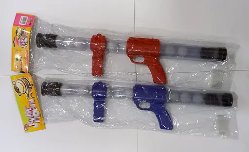 Рушниця пінг-понг 1054 Play Smart, в кульку, 53 см (6978784240070) МІКС - фото 1