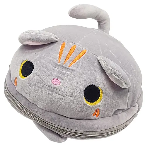 Рюкзак дитячий "Big CAT" Bambi FG231104050P(Grey) застібка-блискавка, 1 відділення, вушка - фото 1