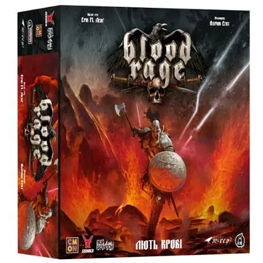 Настольная игра Geekach Games Кровь и Ярость (Blood Rage) (укр.) (GKCH151BR) - фото 1