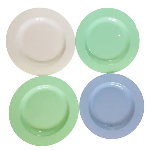 Тарелка круглая с широким бортом 230х230х15 мм