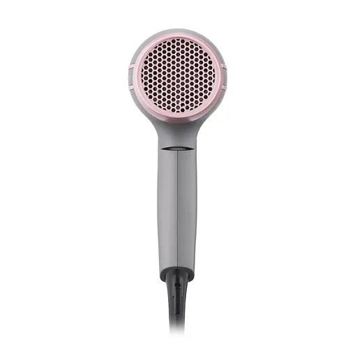 Фен Ardesto Pink Touch, 2000Вт, 2 швидкості, 2 темп.режими, складана ручка, сірий+рожевий - фото 5