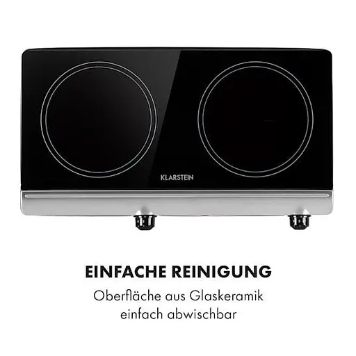 Варильна поверхня електрична Klarstein Cookbuddy (10035704) Сірий - фото 2