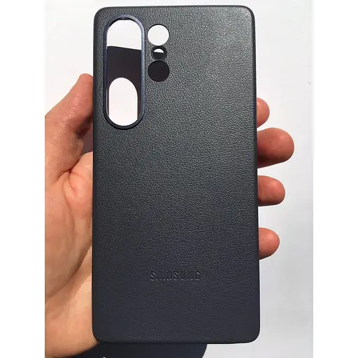 Оригінальний протиударний шкіряний чохол Samsung Kindsuit Case для Galaxy S25 Ultra Чорний EF-VS938PBEGWW - фото 4