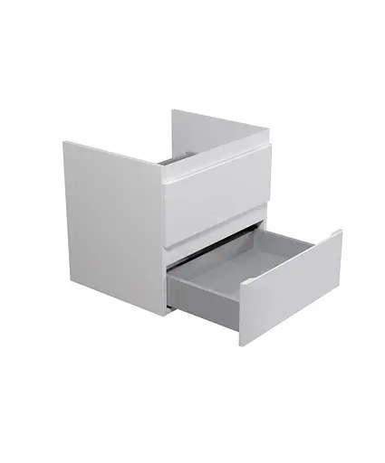 Тумба Мойдодир Unik 60-A під умивальник Білий підвісна Білий - фото 3