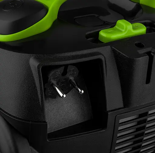 Пылесос контейнерный Sencor Allegro 890 Вт НЕРА черно-зеленый - фото 6