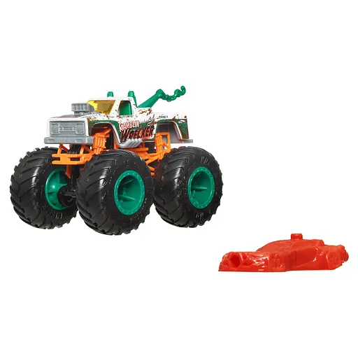 Базовая машинка-внедорожник Hot Wheels Monster Trucks, в ассортименте (FYJ44) - фото 7