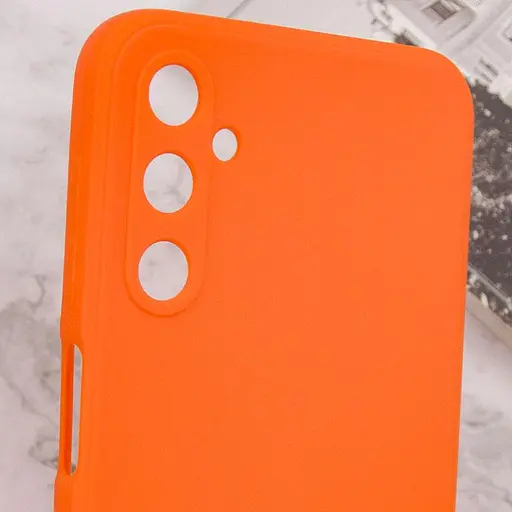 Чохол Epik силіконовий Candy Full Camera для Samsung Galaxy A25 5G Помаранчевий/Orange - фото 5