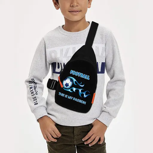 Сумка через плечо детская Футбол 29х17 см сумка слинг для мальчика (02234)