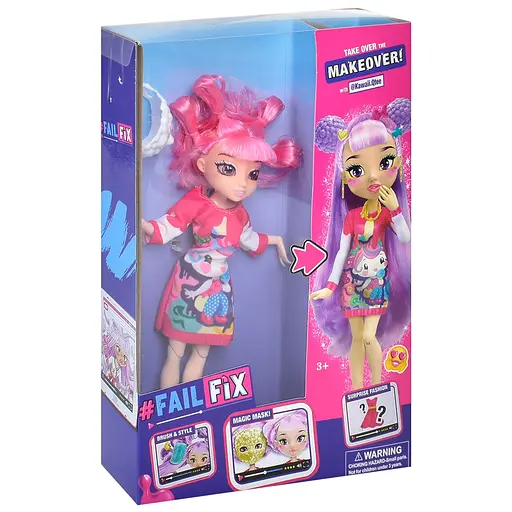 Лялька 3666-7/8/9/10/12 26см, змінює макіяж та колір волосся. з аксесуарами в коробці (6990589585248) Вид 4 - фото 1