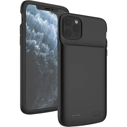 Чехол-аккумулятор XON PowerCase для iPhone 11 Pro Max 5000 mAh Черный (PCBS1111450B 1226) - фото 3