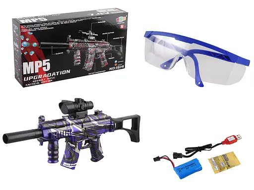 Автомат, аккумулятор, стреляет гелевыми пулями, 1614-1