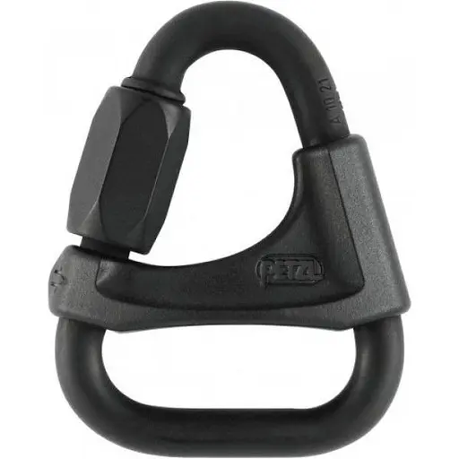 Карабин Petzl Delta n 8 Black с фиксатором (1052-P11 8BN)