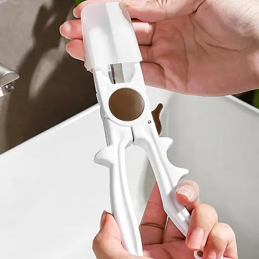 Орехокол щипцы для моментальной очистки всех видов орехов, Kitchen Master Белый 86092 - фото 10