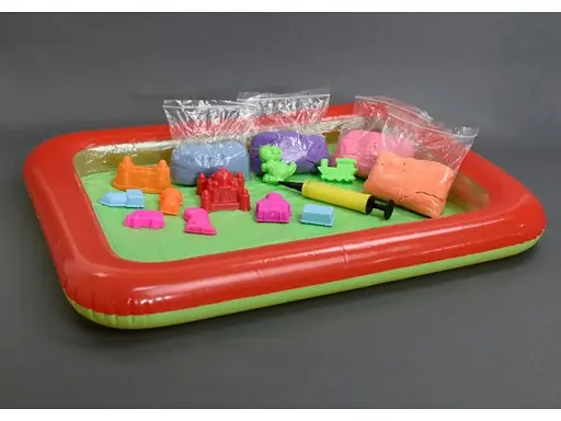 Набір для творчості Danko Toys Кінетичний пісок KidSand 4 кольори - фото 2