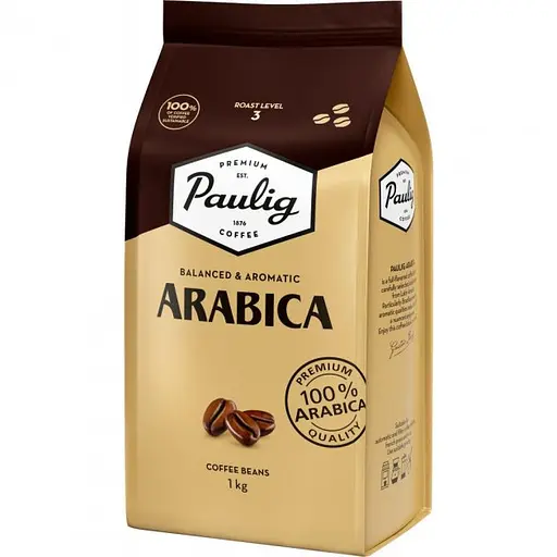 Кофе в зернах Paulig Arabica 1 кг (ящик 4 кг) - фото 2