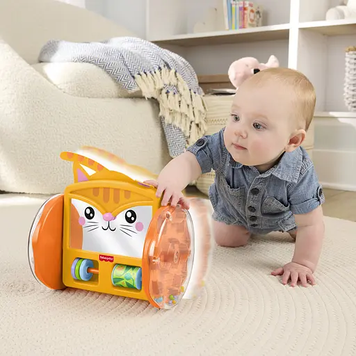 Іграшка-каталка Fisher-Price Активне кошеня (JLF98) - фото 4