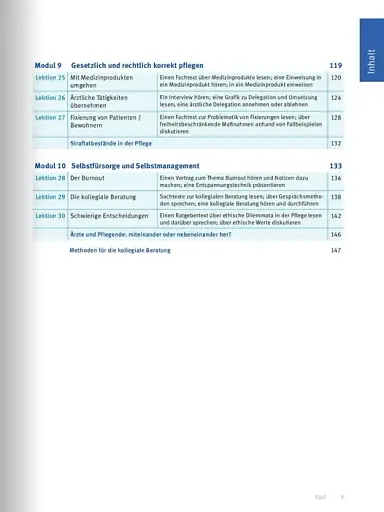 Menschen im Beruf. Pflege B1, B2. Kursbuch mit Audios online - фото 4