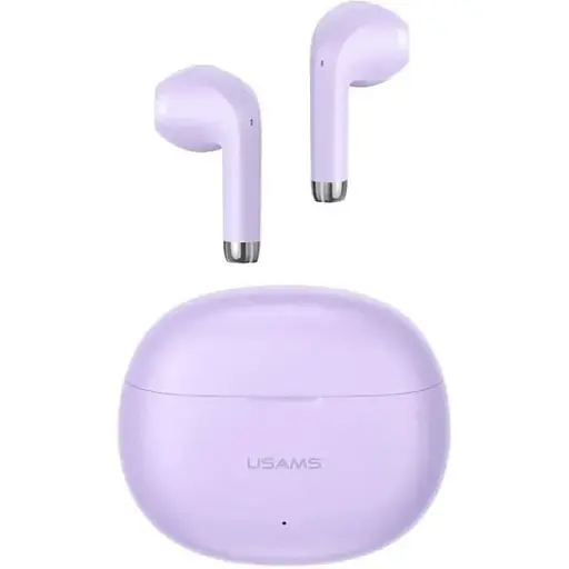 Наушники Usams Bluetooth YO17 TWS Earbuds Rhymbo Series BT5.3 Lilac