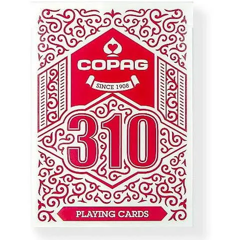 Карти гральні United States Playing Card Company Copag 310 (red) (COP310-1)