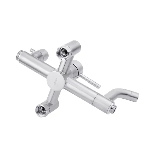 Душова система Kroner KRP Edelstahl Klassisch - ESG063 CV022977, Хром матовий - фото 4