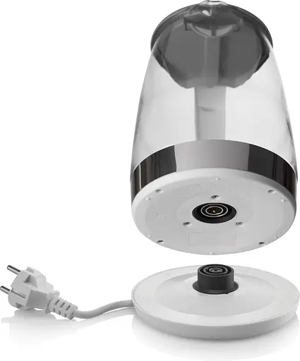 Электрочайник Gorenje 1.7 л, 2,200 Вт, strix контроль, стекло, белый - фото 3