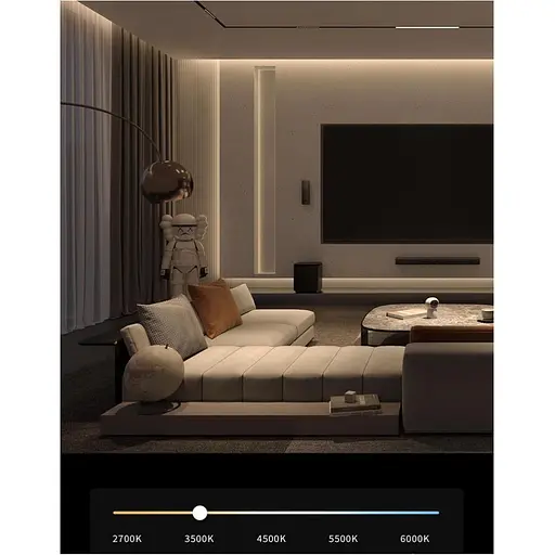 Трековый светильник Aqara H1 Pro Track Grille Light 22cm 12W (GDGSD12LM) [107930] - фото 3