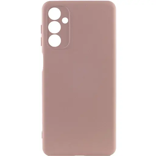 Чехол Silicone Cover Lakshmi Full Camera (A) для Samsung Galaxy M54 5G Розовый / Pink Sand