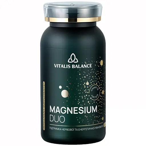 Дієтична добавка Vitalis Balance Magnesium Duo 120 таблеток (2370028) - фото 1