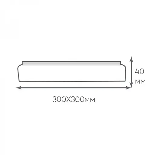 Светильник светодиодный Ardero AL806ARD накладной 45W 5000K (80301) - фото 3
