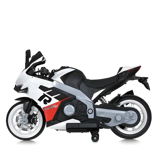 Электромобиль детский Bambi Мотоцикл Ducati M 6013EL-1 24V на аккумуляторе с USB музыкой и дополнительными колесами - фото 2