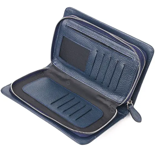 Барсетка кожаная мужская Canpellini 21,5х13,5х4 см sum0022447 - фото 4