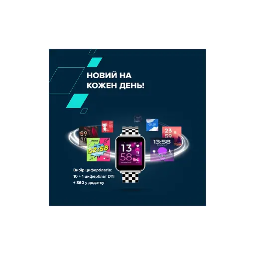 Смарт-годинник Canyon Joyce KW-43 DUAL BT Music Blue (CNE-KW43BL) - фото 11