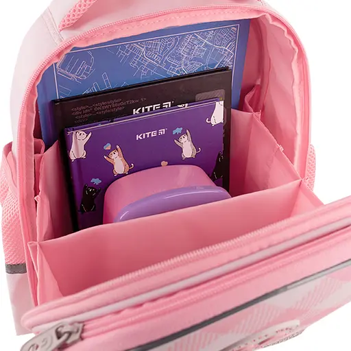 Рюкзак GoPack Education 165S Teddy Bears Рожевий (GO26-165S-1) - фото 12