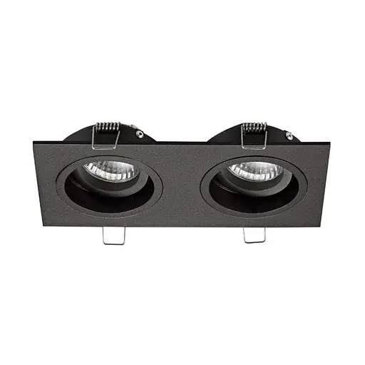 Світильник точковий Zuma Line 20068-BK CHUCK DL2 SQUARE - фото 1