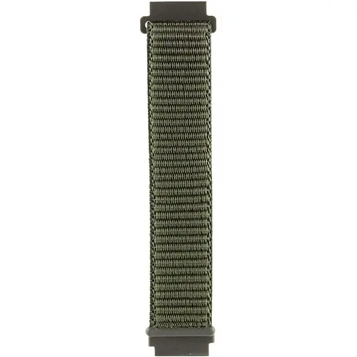 Ремешок Nylon для Smart Watch 22mm Зеленый / Green - фото 4
