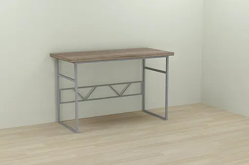 Комп'ютерний стіл Ferrum-decor Раян 75x140x60 сірий ДСП Дуб Сонома Труфель 32мм (FRD-101618)