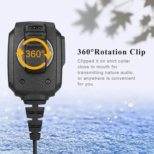 Влагозащищенная тангета Retevis HK006 для раций Retevis, Kenwood, BAOFENG, POFUNG, PUXING, TYT с K-штекером - фото 5