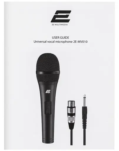 Мікрофон 2E 2Е MV010 6.5 мм (2E-MV010) - фото 6