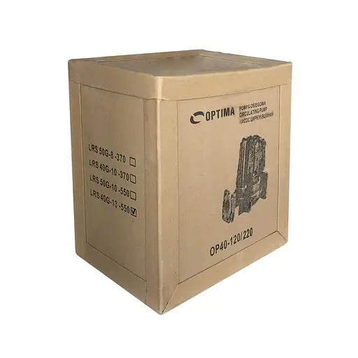 Насос циркуляционный Optima OP40-120 220 мм - фото 3