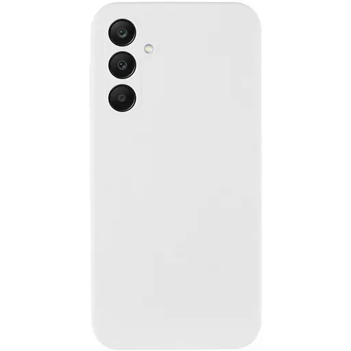 Чохол Lakshmi Silicone Cover Full Camera AAA для Samsung Galaxy A35 Білий/White